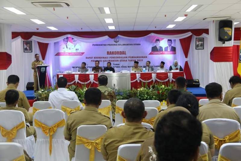 Rapat Koordinasi pengendalian pembangunan Provinsi Kalimantan Utara (Rakordal) Tahun 2019